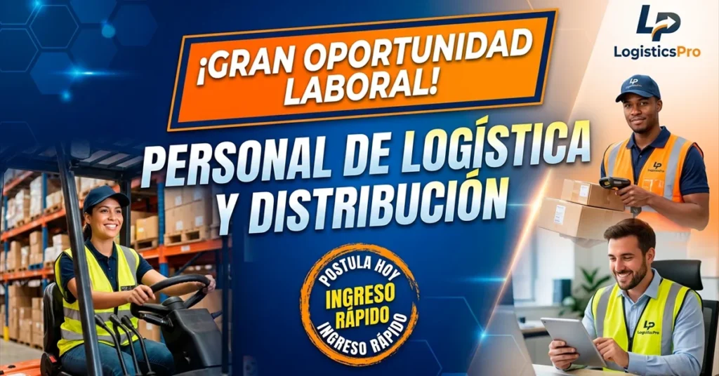 Personal de logística y distribución