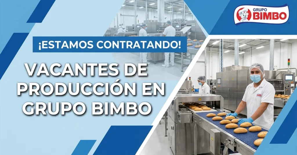 Vacantes de producción en Grupo Bimbo