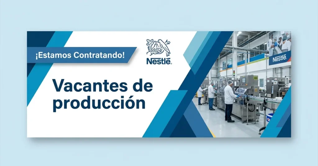 Vacantes de producción en Nestlé México